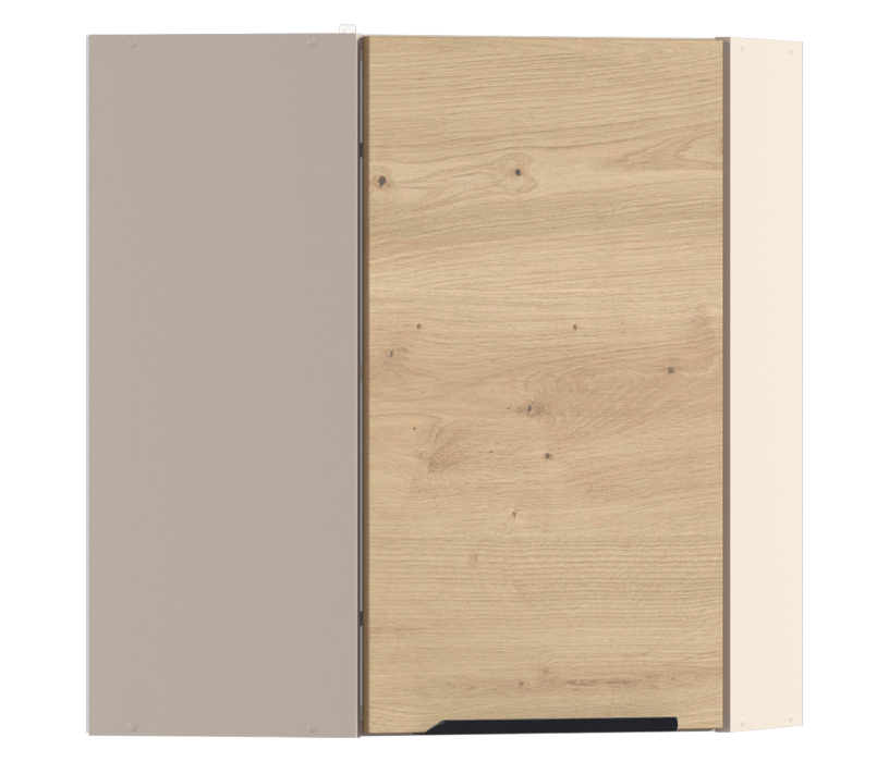 Лофт, Лофт шкаф навесной угловой 1 дв 60х72 см