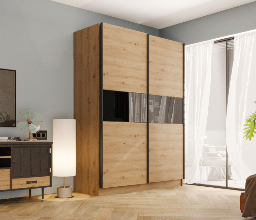 Шкафы-купе 2-х дверные, Шкаф-купе 2 дв. Марвин-3 532.06