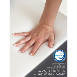 Бескаркасное кресло матрас, складное, рогожка