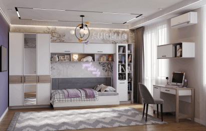 Модульная система AURELIO (модуль 4) Шкаф навесной