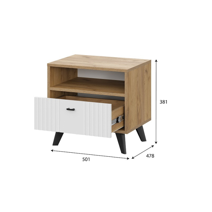 Прикроватные тумбы, Тумба прикроватная Милан