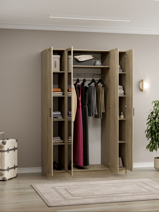 Для одежды, Шкаф распашной МДФ ШК-4/1