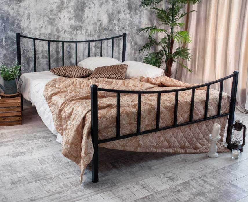 Кровати 140 см, Кровать в стиле лофт Ринальди 1.4