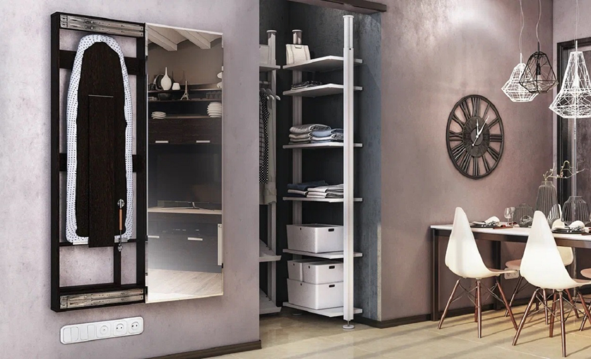 Гладильные доски, Гладильная доска Смарт с зеркалом