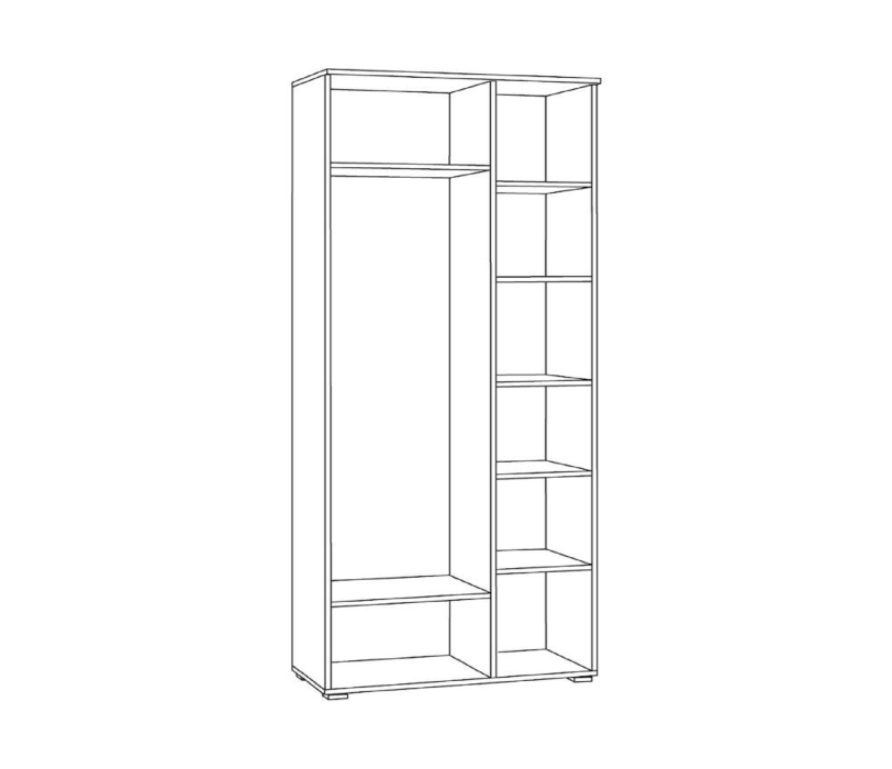 Шкафы пеналы, Шкаф 13.226 Гранд