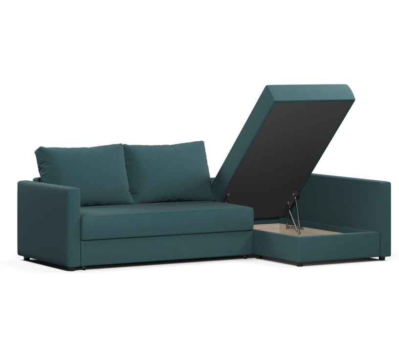 Диваны угловые, Диван угловой Фрисби дельфин, велюр