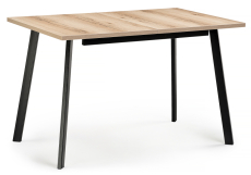 Обеденные столы, Стол деревянный Колон Лофт 120 25 мм (дуб делано светлый)