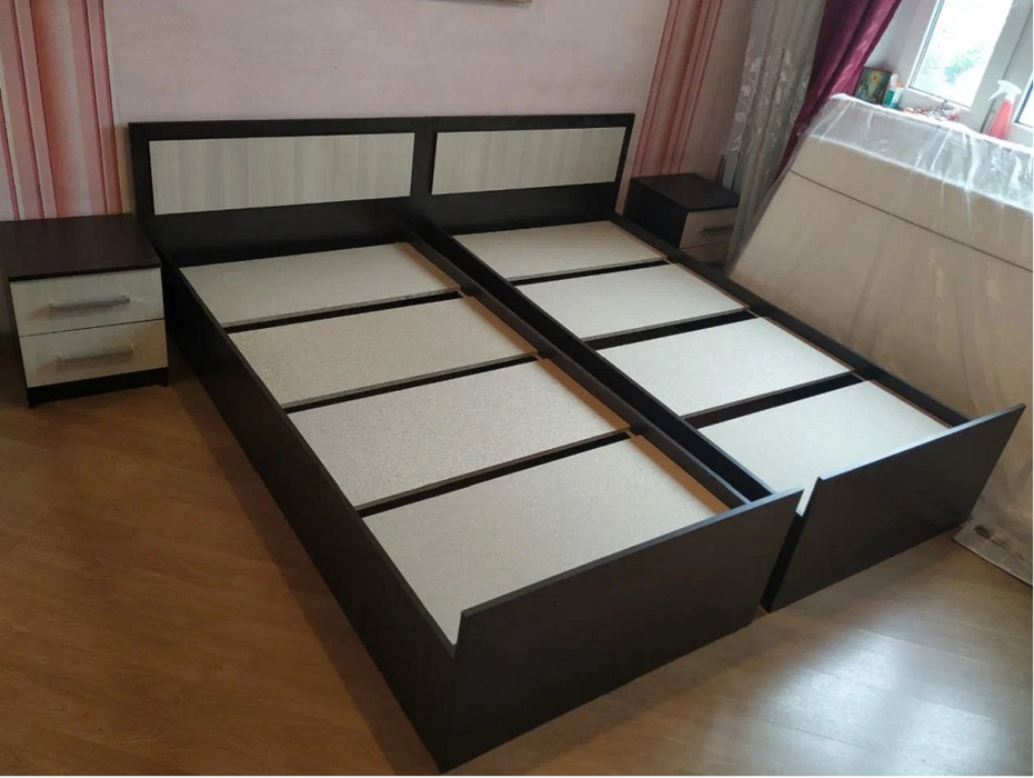 Кровати, Кровать 90х200 с проложками ДСП Фиеста LIGHT