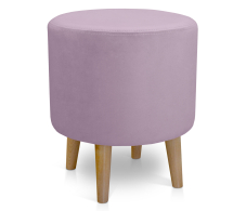 Банкетки, Пуфик круглый Ронд на высоких ножках, микровелюр
