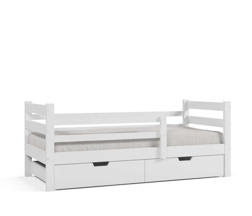 Кровати одноярусные, Кровать Джерри 90*200, массив сосны