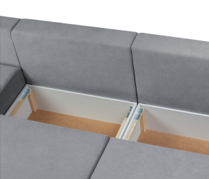 Диван модульный со спальным местом Мэдисон П-образный