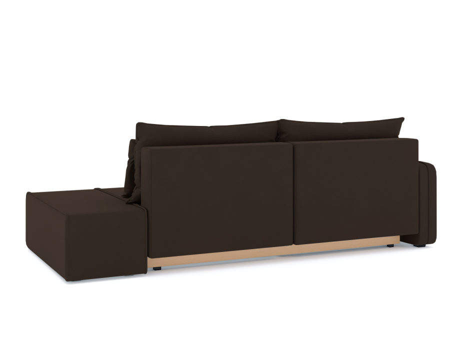 Диваны угловые в гостиную, Диван-кровать угловой Портленд еврокнижка НПБ, велюр