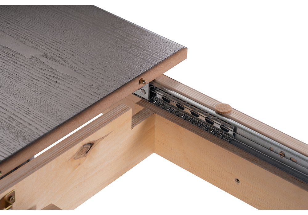 Обеденные столы, Стол деревянный Бевье орех темный/орех