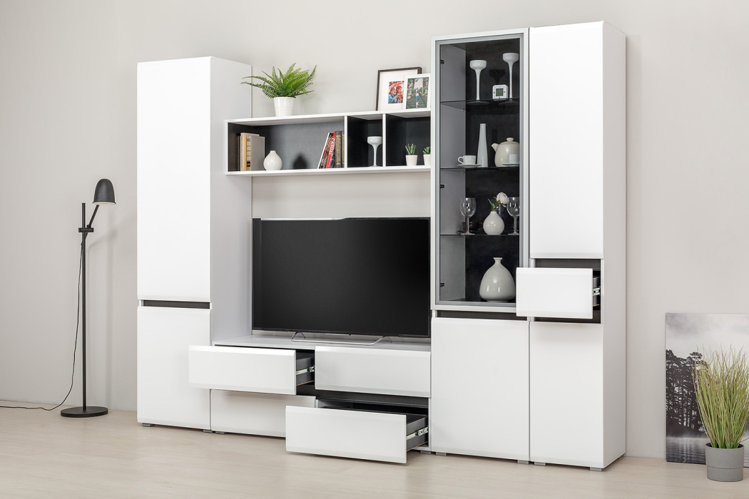 Стенки для гостиной, Гостиная Сидней. Комплект 1