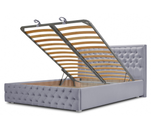 Кровать с мягким изголовьем Флоренция 1200 с подъемным механизмом