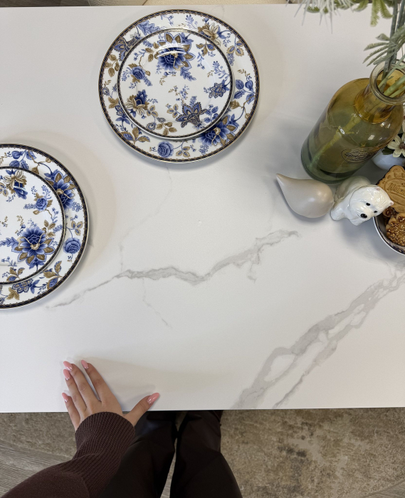 Обеденные столы, Стол Kenner LK900 раздвижной, керамика