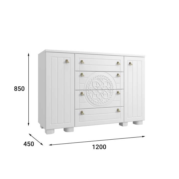 Комоды, Комод Монблан МБ-36К