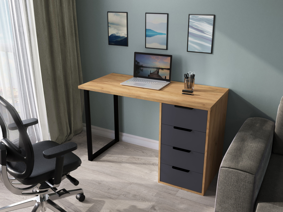 Прямые, Стол письменный С-400