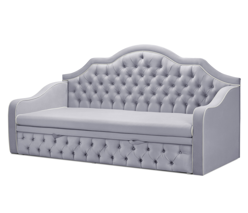 Диваны кровати со спальным местом, Софа Инфинити с ящиком, микровелюр