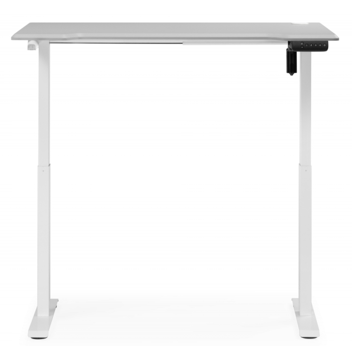 Прямые компьютерные столы, Компьютерный стол Маркос (белый)