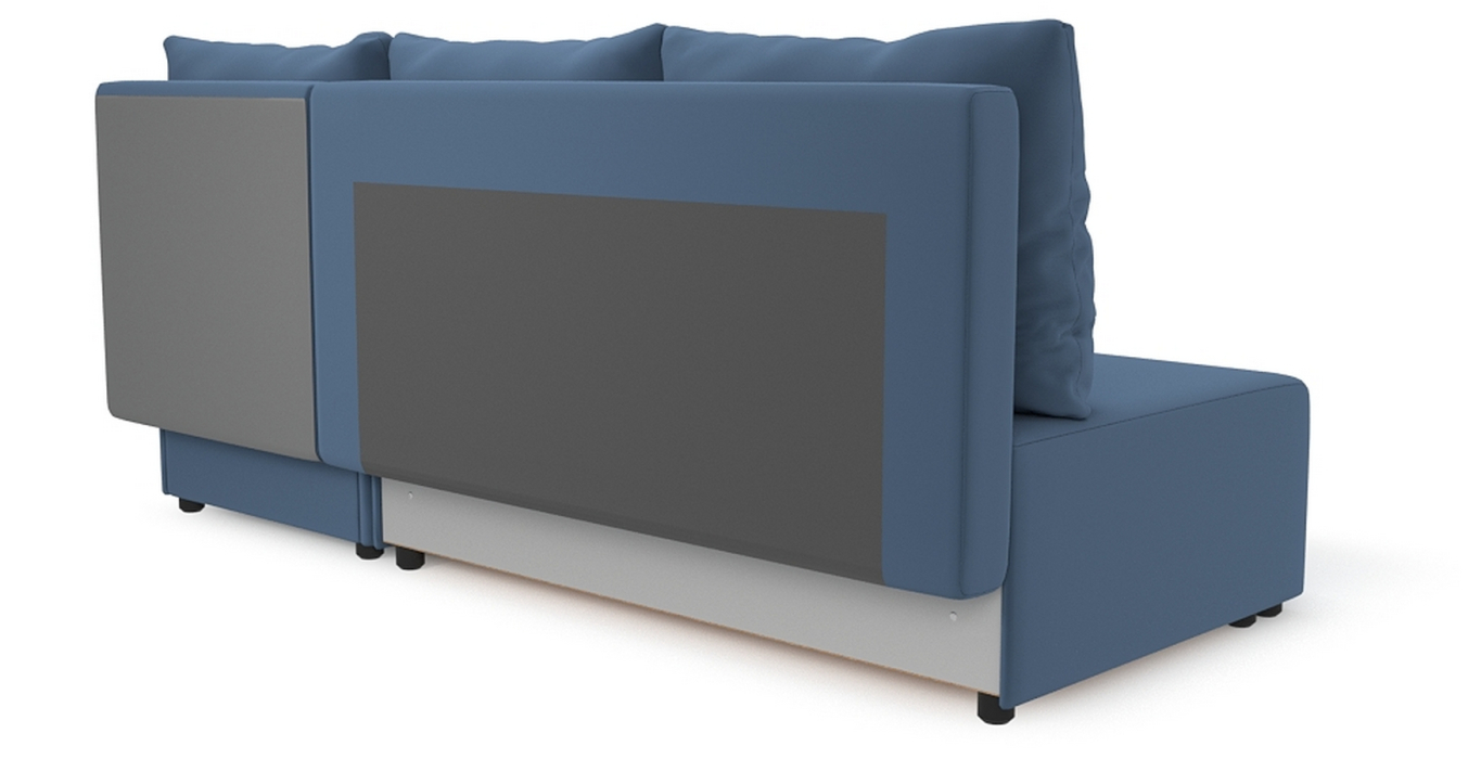 Диваны угловые в гостиную, Угловой диван Каир Lux, велюр, правый