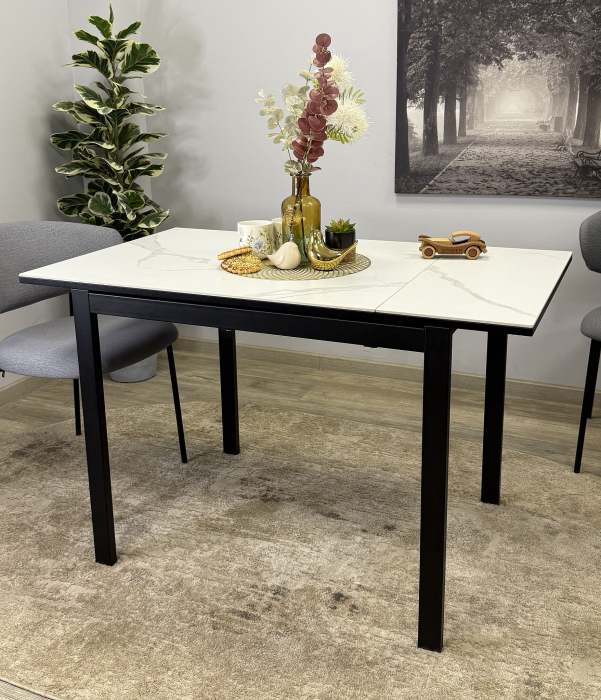 Обеденные столы, Стол Kenner LK1000 раздвижной, керамика