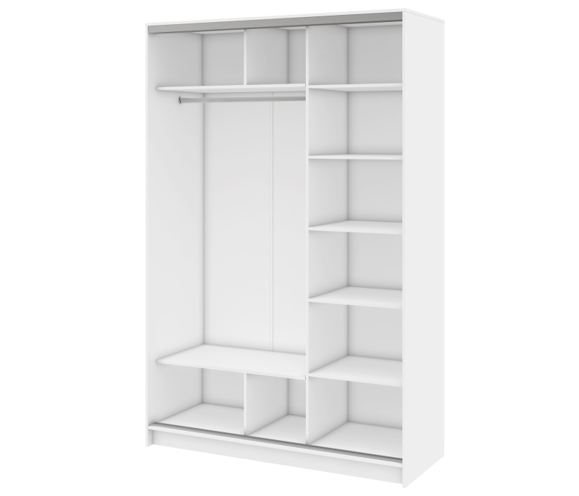 Шкафы-купе 2-х дверные, Шкаф-купе 2-х дверный 157,4х242х61,2 см Базе