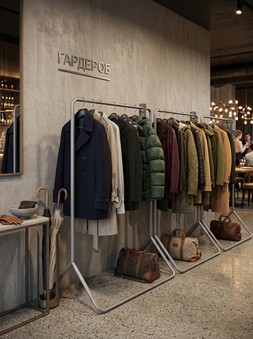 Напольные, Вешалка напольная Пико 33 металлик