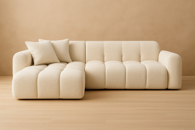 Диван Аврора модуль угловой 150 см в тканях Velutto Soft