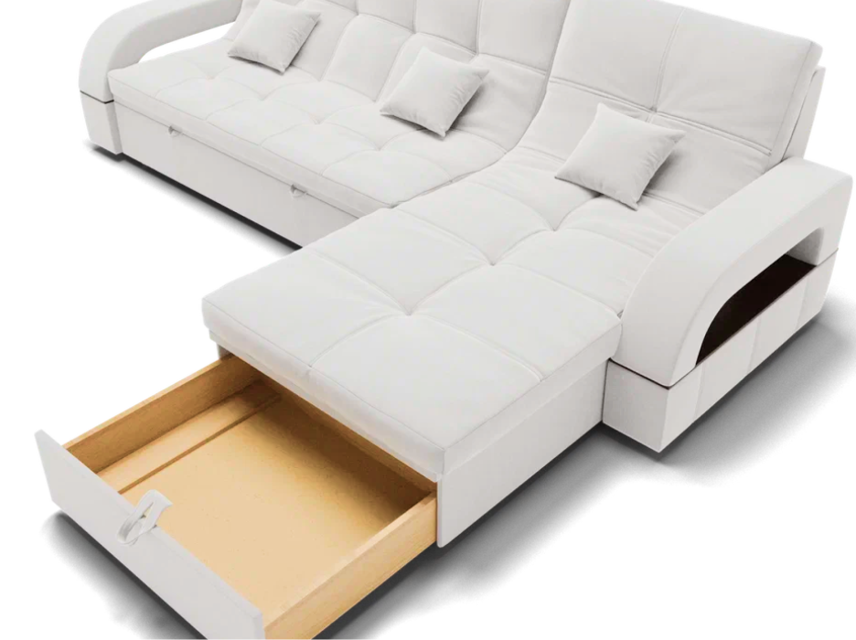 Диваны модульные угловые, Модульный диван Майами-2,микровелюр,антивандальная ткань,венеция