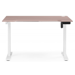 Компьютерный стол Маркос с механизмом подъема 120х75, белый