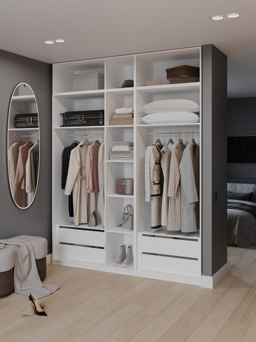 Гардеробные, Шкаф для одежды Гардеробная система 2600х2000х500