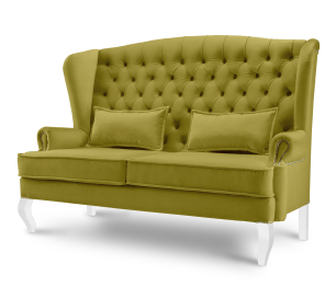 Диван прямой нераскладной Лорд, микровелюр