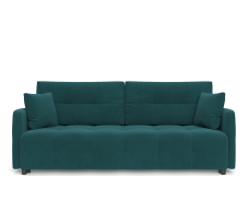 Диваны с ящиком для белья, Диван-кровать Квадро, велюр