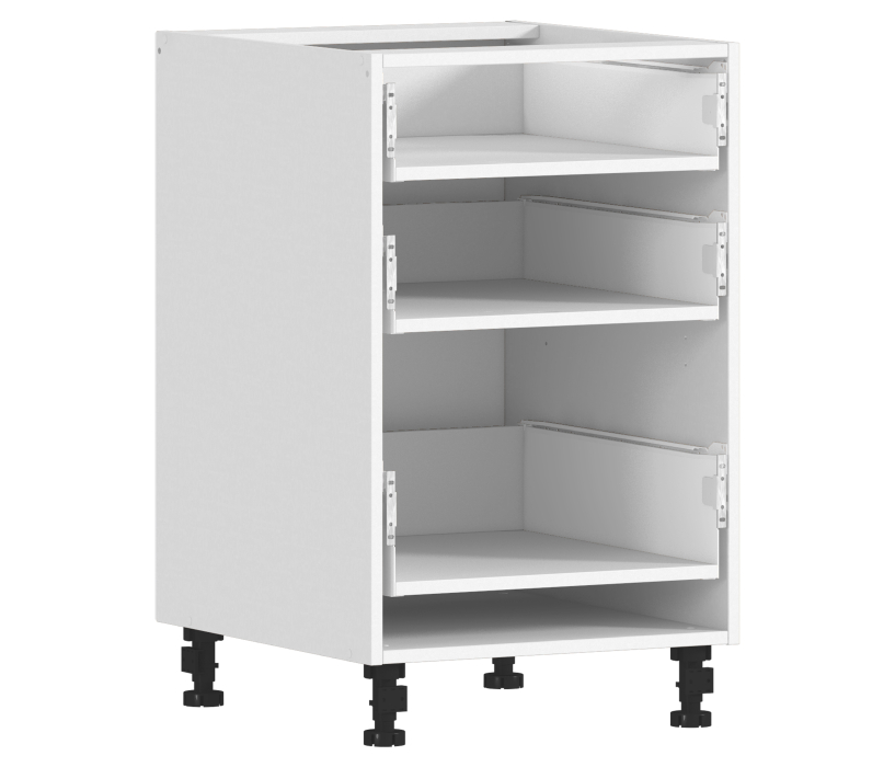 Корпус, Регина корпус для стола 3 ящ 50х82 см