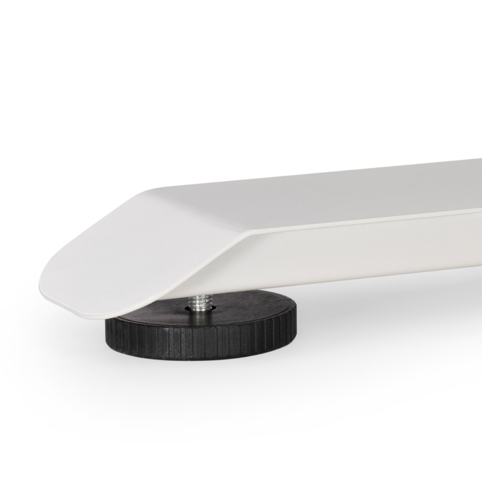 Прямые компьютерные столы, Компьютерный стол Маркос с механизмом подъема 120х75х75, белый