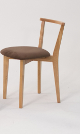 Стол Сканди 120 натур/слоновая кость со стульями Франк натур велюр коричневый