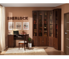 Домашние кабинеты, Библиотека Sherlock (Шерлок). Компоновка 1. 
