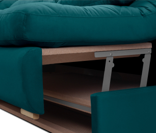 Диван модульный Борнео со спальным местоп П-образный, велюр