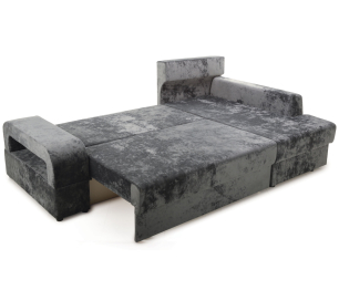 Угловой диван Марго 1 правый, велюр