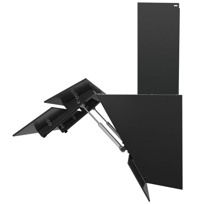 Вытяжки, Вытяжка MAUNFELD MANCHESTER LIGHT 90 черное стекло