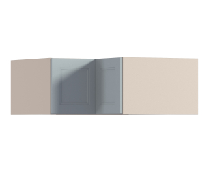 MODERN шкаф навесной угловой 2 дв 90х36 см