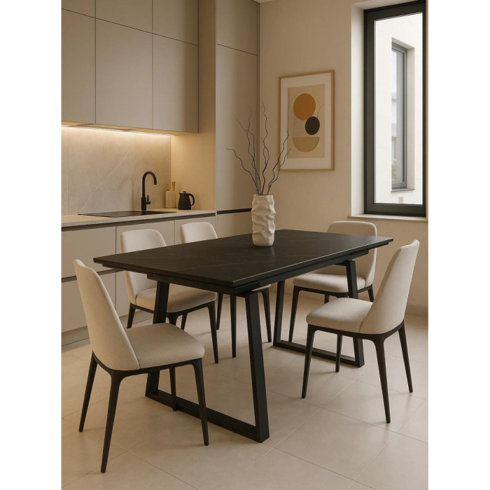 Обеденные столы, Керамический стол Джек 140(200)х80