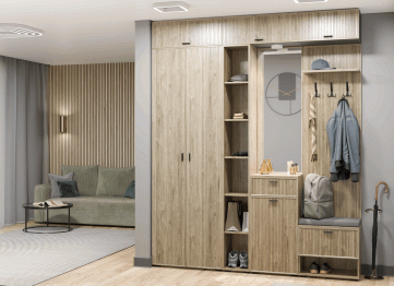 Модульная прихожая Стелла композиция 3