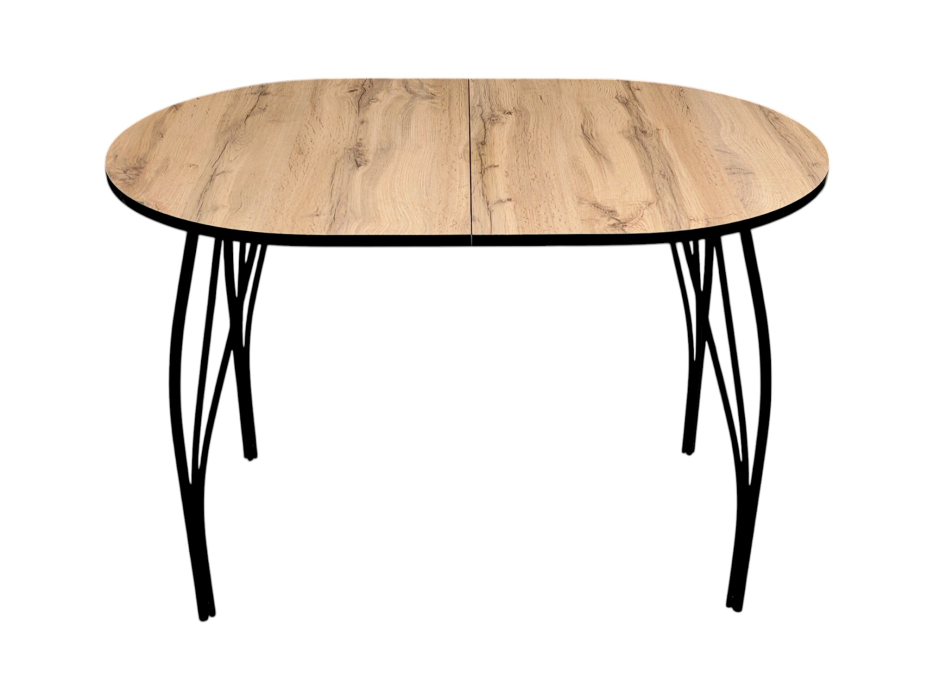 Обеденные столы, Стол Милано, раздвижной, овал, 700х1100/1400