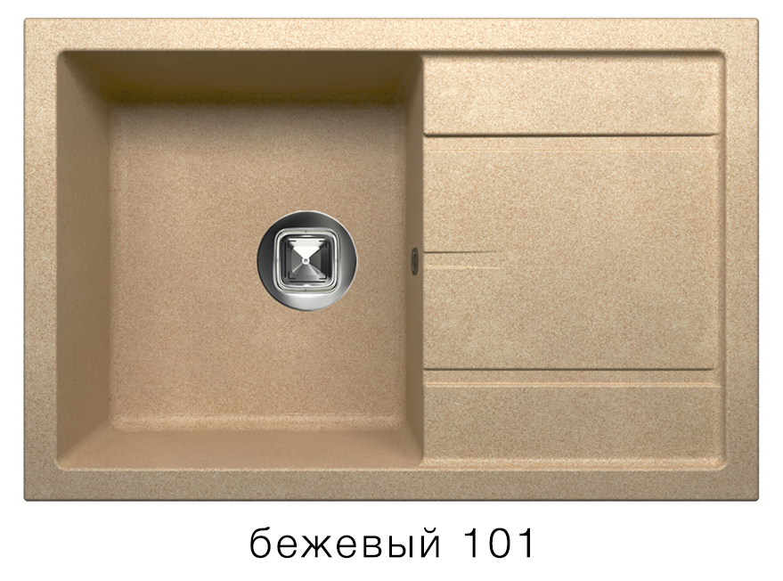 Кухонные мойки, Кухонная мойка TOLERO Classic R-112