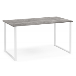Деревянный стол Лиман 140 x 80 (белые ноги)