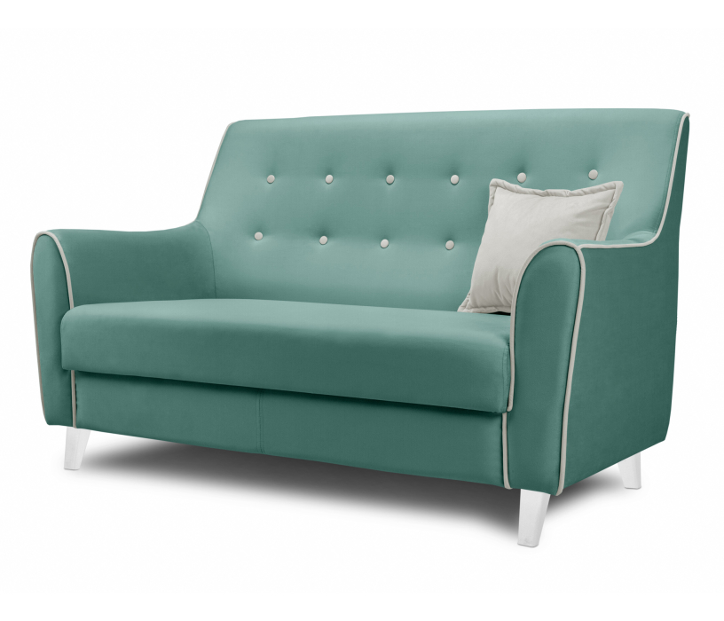 Дизайнерские диваны для гостиной, Диван прямой нераскладной Муссон, микровелюр