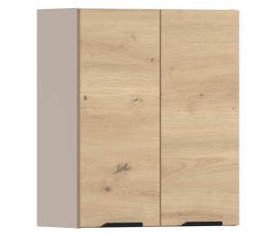 Лофт шкаф навесной 2 дв 60х72 см