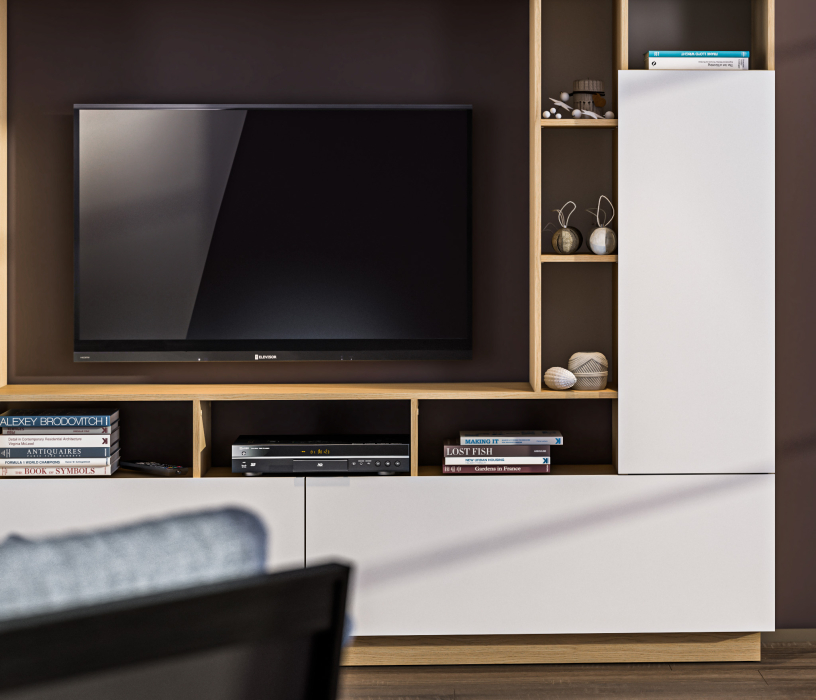 Стенки для гостиной, Стенка Нео СБ-2898